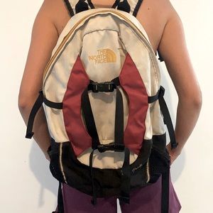 TNF Backpack c. 2000. Simple w/ great fading!